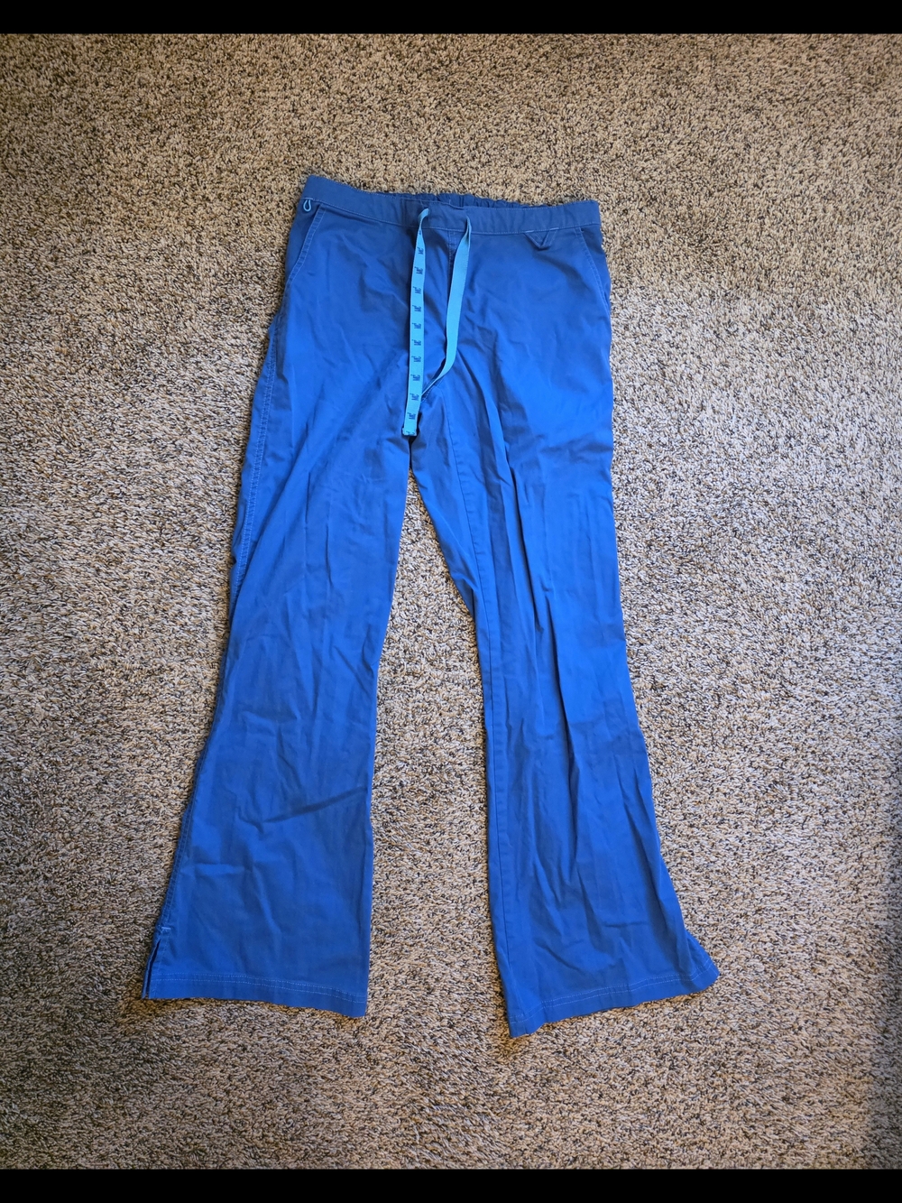 MC2 Women's Royal Blue Scrub Bottoms S